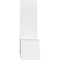 Ekena Millwork Portland Architectural Grade PVC Gable Bracket, 48"W x 20"H x 6"D x 6"F, 10/12 Pitch GBP048X20X0606POR00 - alternate 4